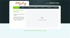 Desktop Screenshot of myly-institutdebeaute.com